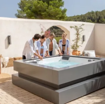 Spas à débordement